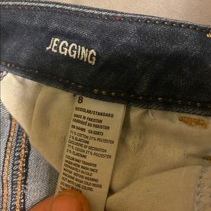 AE mid rise jeggings